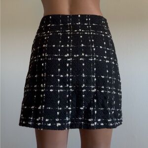 Ted baker Metallic boucle skirt